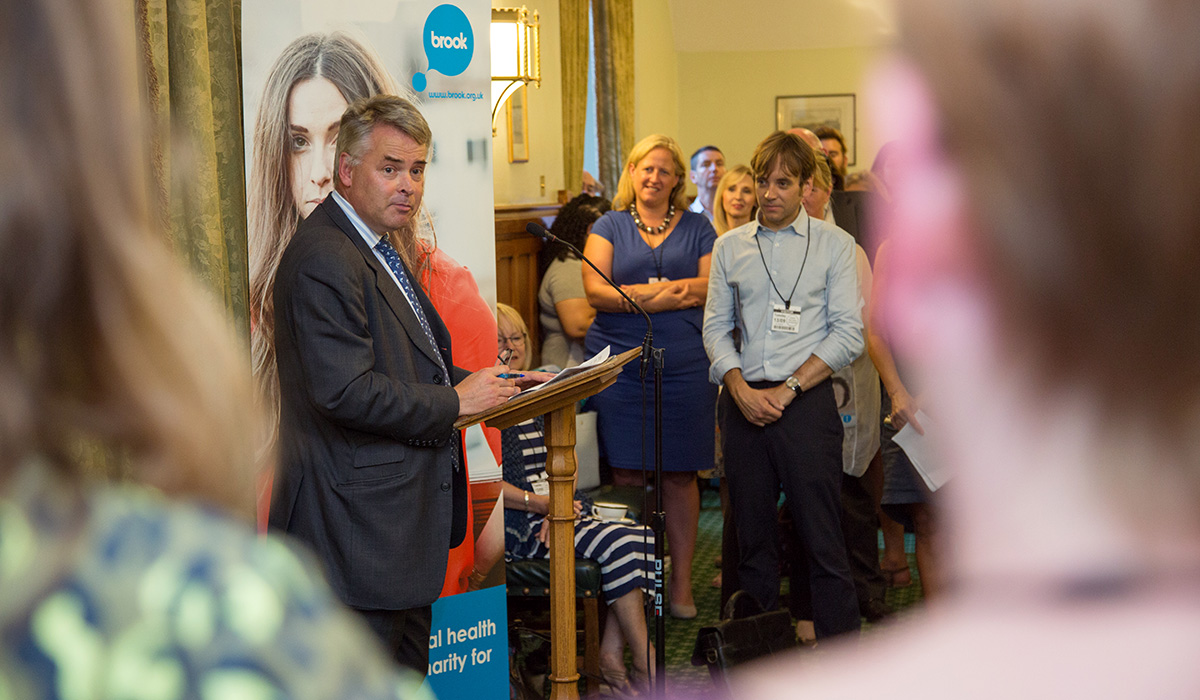 Tim Loughton MP at Brook Learn Launch