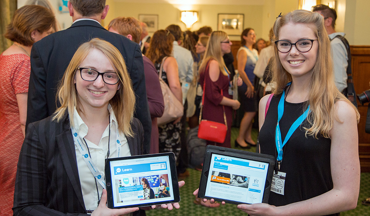 Brook Young Volunteers at Brook Learn Launch, House of Commons