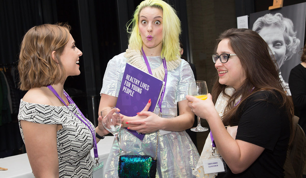 Alix Fox and Hannah Witting at Brook rebrand launch