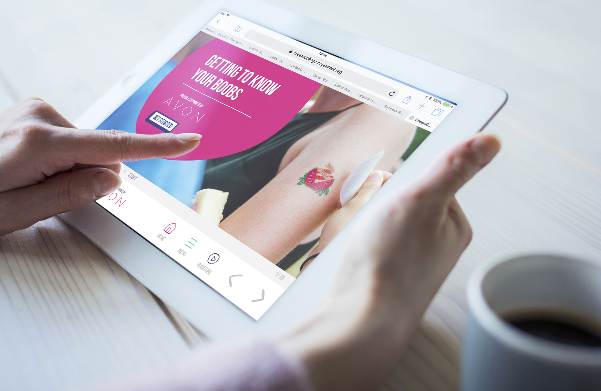 CoppaFeel-AvonUK-elearning-ipad2